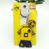 Llavero de Jersey Real Madrid Massey Neymar Levan Harland Llavero de goma suave de PVC Colgante Regalo