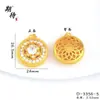 Espera una Serie de Brújulas Premium Chapada en Oro Tradicional para Bricolaje, de Larga Duración y Sin Desvanecimiento, con Diamantes, Colgante de Brújula Retro Estilo Chino