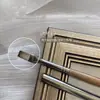 Pincel de Unhas de Madeira de Nogueira de Alto Padrão Estilo Principal Hua, Pincel para Aquarela, Pincel para Pintura Degradê, Pincel para Desenho de Linhas