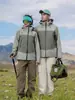 Chaqueta Kailer Stone Tres en Uno para Mujer Chaqueta de Plumas Cortavientos e Impermeable Senderismo Chaqueta de Montañismo Xizang con Capucha para Hombre