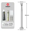Batente de Porta Estendido Invisível de Aço Inoxidável Sem Furos Sucção Magnética Forte na Parede Topo da Porta Para-choque de Porta de Banheiro Batente de Porta Anti-Colisão Sucção no Chão