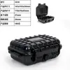 Caja de Almacenamiento Impermeable Pequeña Transparente Portátil para Exteriores Sellada a Prueba de Humedad Organizador para Pesca Buceo Teléfono Llave Auriculares