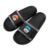 Pantuflas de baño de verano para mujer personalizadas divertidas nuevas para interiores, pantuflas planas casuales de moda de celebridad de Internet