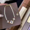 Pulseira de Contas Dupla Camada, Incrivelmente Linda em Azul, Luxo Leve, Nicho, Exquisita, de Alto Padrão, Vintage, Alto Valor Estético para Estudantes