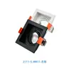 Ventas Directas de Fábrica Piezas Estampadas Mr16Gu10 Carcasa de Plástico para Luz de Techo Soporte para Foco Downlight Kit de Iluminación Portalámparas