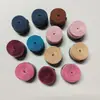 Cinta para Grip de Raqueta de Bádminton Color Macarrón, Superficie Lisa, Antideslizante, Buena Absorción de Sudor, Cinta Plana con Relieve Absorbente de Sudor para Raqueta de Tenis