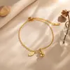 Pulsera Nueva de Moda de Acero de Titanio para Viajeros para Mujer, Joyería de Mano de Lujo Ligero, Pulseras Coreanas de Alta Gama para Parejas, Colección de Pulseras para Mujer