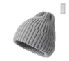 Gorro Pasamontañas Corea del Sur Otoño e Invierno Moda para Parejas Gorro Cálido Bufanda de Una Pieza Tejido Protección para las Orejas Gorro de Lana