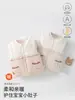 Chaleco acolchado para bebé, estilo otoño/invierno, chaleco de retazos con encaje para bebé Clase A, ropa cálida para recién nacidos, ropa infantil AnYang