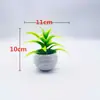 Atacado criativo planta verde escritório mesa de trabalho suculenta aloe pequenos enfeites planta verde artificial flor artificial planta em vaso