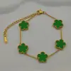 Trébol de Cuatro Hojas Mano Lujo Gama Alta Popular Transfronterizo Mayorista Joyería Accesorios Joyería para Principiantes Mujer Venta Directa de Fábrica Transfronteriza