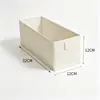 Caja de Almacenamiento Rectangular de Espacio Estrecho Original Caja de Almacenamiento de Tela Plegable para Ropa Caja de Almacenamiento para Artículos Varios Pantalones Juguetes