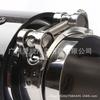 Tubo de escape trasero de fibra de carbono para automóvil 63-95mm es adecuado para BMW series 12345 con escape estándar M tubo de escape trasero de fibra de carbono modificado