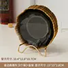 Mini Plato Transparente con Forma de Hueso para Mascotas, Vajilla, Juego de Platos para Uso Doméstico en la Sala de Estar, Adecuado para Bocadillos, Postres y Frutas, con un Estilo de Lujo Ligero