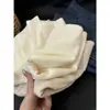 Colete Cardigan Tricotado em Camadas Retrô Artístico com Botões Pequenos Dourados Novo Estilo Outono 2026 Colete Preguiçoso Top Jaqueta para Mulheres
