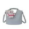 Bolsa Saco Fashionável Estilo Coreano para o Dia a Dia 2026 Verão Nova Tendência Feminina Elegante de Ombro Único Transversal Bolsa Mãe-Filha