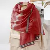 Lenço de Seda com Estampa de Folhas Novas Primavera/Verão 2026 para Mulheres, Xale Decorativo Fino Versátil para o Verão, Lenço Longo