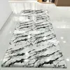 Rolo de Adesivo de Parede de Mármore Imitação Azulejo Autoadesivo Decoração de Parede para Esconder Fundo Feio da Sala de Estar Papel de Parede à Prova d'Água e à Prova de Umidade