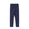 Pantalones de yoga Wuli Bu para niña, estilo nuevo de invierno, con felpa, cálidos, pantalones de capa base, simples, amigables con la piel, pantalones de moda para niña