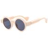 Gafas de Sol Redondas 2024 Simples Modernas Lujo Ligero Alta Gama Moda Europea y Americana Unisex