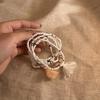 Pulsera Nueva de Madera con Cuentas Estilo Chino Antiguo, Lujo Ligero y Sensación de Alta Gama, Joyería de Moda y Temperamento Sencillo al por Mayor