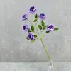 Arranjo de Flores Artificiais de Rosa de 6 Cabeças para Decoração de Casamento, Parede de Flores de Rosa Multi-Cabeças Prop para Fotografia, Flor para Decoração de Casa