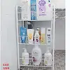 Carrito estantería de almacenamiento para cocina de piso dormitorio sala de estar multicapa portátil estantería de almacenamiento para artículos de bebé con ruedas