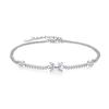 Pulsera de diamantes para mujer PAG & MAG moda europea y americana diseño sencillo para el día a día plata 925 pulsera al por mayor