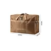 Bolsa de Almacenamiento Transfronteriza de Tela Oxford, Capacidad Extra Grande, Impermeable, Resistente al Desgaste, a Prueba de Polvo, Ultra Gruesa, Bolsa de Equipaje Duradera con Asa