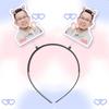 Verde Soda Wu Qingfeng Gong Yuqi Liu Jiakai Diadema de Primavera Diadema Accesorios para el Cabello Concierto Merchandising del Mismo Estilo