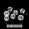 Ágata Roja del Sur Flor de Hielo Cuentas Sueltas Cristal Natural Cuentas Calabaza Pulsera de Cuentas Accesorios para Joyería DIY Más Vendido en Transmisión en Vivo