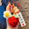 Mochila creativa para mascotas Capibala, llavero de muñeca capibara, linda mochila con colgante de dibujos animados, pequeño regalo al por mayor