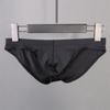 Calzoncillos Transpirables Ultra Delgados de Hombre con Soporte U, Ropa Interior Seca, Calzoncillos de Seda de Hielo, Ropa Interior Transpirable de Seda de Hielo