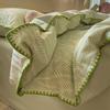 Conjunto de Cama de Algodão Puro Escovado Outono e Inverno Quatro Peças Lençóis de Cama Grossos de Algodão, Lençóis de Cama com Elástico, Capas de Edredom, Conjunto de Roupa de Cama de Três Peças