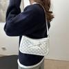 Bolsa Feminina Nova Bolsa Feminina Bolsa de Mão Design de Nicho Alta Qualidade Bolsa de Ombro sob o Braço Letra Laço Bolsa de Ombro Popular