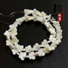 Concha plateada natural hojas estrella de cinco puntas amor semiacabado diy pulsera collar accesorios de joyería accesorios de cuentas sueltas