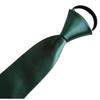 Corbata con Cremallera Brillante de 8 cm para Hombre y Mujer Vestido Casual Combinable Color Sólido Profesional Estudiante Corbata de Cuello