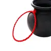 Tejido Fino DIY No. Pulsera de Hilo Rojo de 7 Nudos para Hombres y Mujeres en su Año Zodiacal, Joyería de Hilo Rojo para la Buena Suerte, Regalo de Estilo Étnico