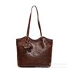 Bolso de Gran Capacidad para Mujer 2026 Nueva Moda Bolso de Hombro de Cuero Suave Bolso Cruzado Versátil Casual Bolso de Compras para Viajes al Trabajo para Mujer