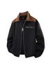 Ropa de hombre estilo europeo Enbu, exportación transfronteriza, nueva colección de otoño, ropa de trabajo retro americana, ajuste holgado, chaqueta para hombre con cuello alto