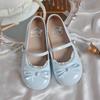Cita Completa Pequeña Flor 2.0 Original Lindos Zapatos Lo Zapatos Planos con Lazo Cabeza Redonda para Mujer Zapatos Lolita