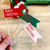 Coreia do Sul Bolo de Natal para assar Decoração de bolo Feliz Natal Plug-in para bolo Urso de Natal Plug-in para cupcake