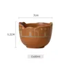 Taza de café árabe de Oriente Medio personalizada con líneas de muralla de ciudad, estilo exótico, grabada con láser, de forma única y sin asa