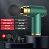 Mini pistola de massagem facial transfronteiriça massageador fitness carregamento conveniente massageador de agarramento vibração massagem para relaxamento muscular transmembrana