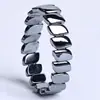 Jingyao Natural 6N Silicio Policristalino Pulsera de Mano de Terahertz Pulsera de Energía de Fusión Instantánea de Hielo de Terahertz Cuidado de la Salud Tecnología Negra