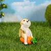 Novo Coelho Rabanete Micro Paisagem Bonsai Suculentos Mini Enfeites Animais Fofos Pequenos Enfeites Decorações