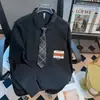 Camisa Casual de Manga Longa para Homens Estilo Japonês Estilo Adolescente Bonito Estudante Uniforme Dk Camisa Tops da Moda para Homens