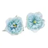 Flor de peonía artificial cabeza de flor pasador flor accesorios para el cabello flor de seda flor artificial diy joyería hecha a mano materiales de decoración