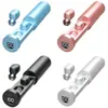 Auriculares inalámbricos Bluetooth 5.3 TWS-202 binaurales para deporte, con pantalla digital inteligente, táctiles, para insertar en la oreja, transfronterizos