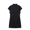 Bestseller Transfronterizo de AliExpress 2026 Primavera Nueva Ropa para Mujer Nuevo Estilo Chino Jacquard Vestido Corto 2877328
